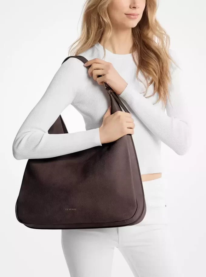 Nolita stor nubuck hobo axelväska