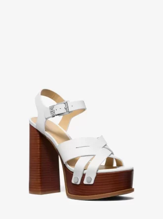 Nora Läder Platå Sandal