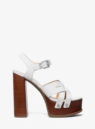 Nora Läder Platå Sandal