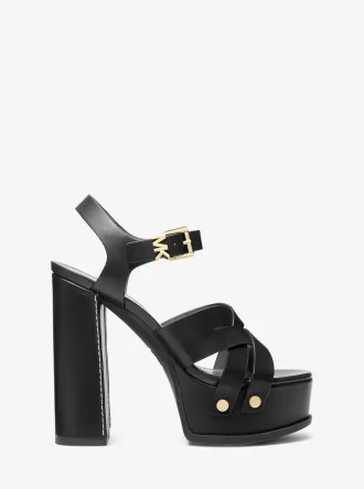 Nora Läder Platå Sandal