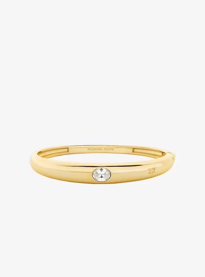 Oval stenarmband