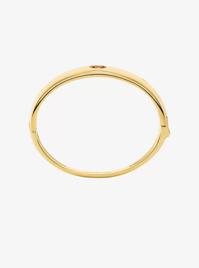 Oval stenarmband
