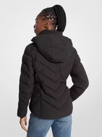 Packbar quiltad pufferjacka