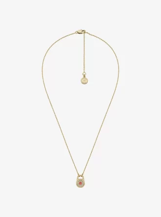 Pavé Lock Halsband