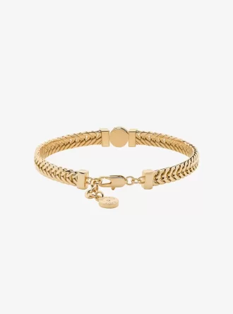 Pavé Logotyp Foxtail Chain Armband