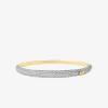 Pavé Tvåfärgad Kupolarmring Pavé Tvåfärgad Kupolarmring