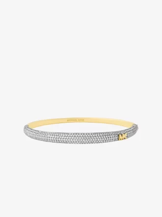 Pavé Tvåfärgad Kupolarmring Pavé Tvåfärgad Kupolarmring