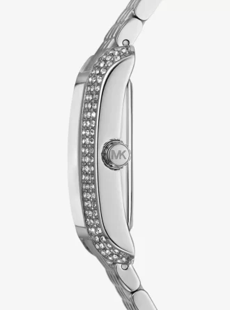 Petite Emery Pavé Silverfärgad Klocka