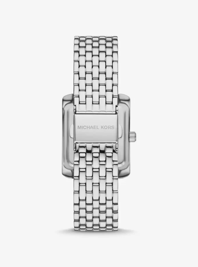 Petite Emery Pavé Silverfärgad Klocka