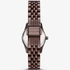 Petite Lexington Pavé Espresso-Tone Watch
