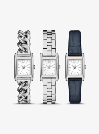 Petite Monroe silverfärgat läderarmband med krokodilprägling Petite Monroe silverfärgat läderarmband med krokodilprägling