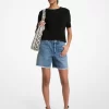 Pojkvänsjeanshorts