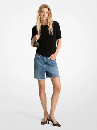 Pojkvänsjeanshorts