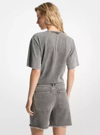 Pojkvänsjeanshorts