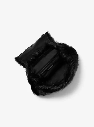 Quinn Medium Ryggsäck i Fuskpäls
