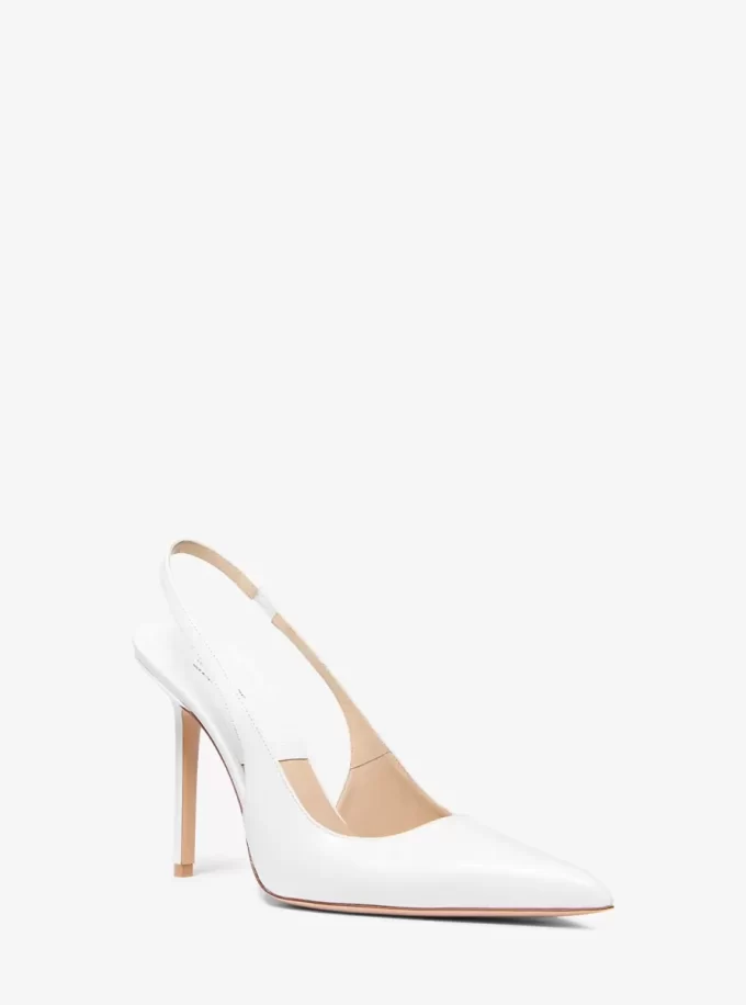 Reece slingback-pumps i läder