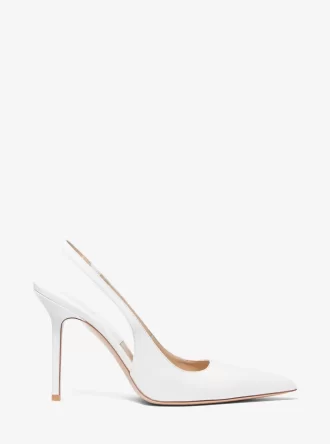 Reece slingback-pumps i läder Reece slingback-pumps i läder