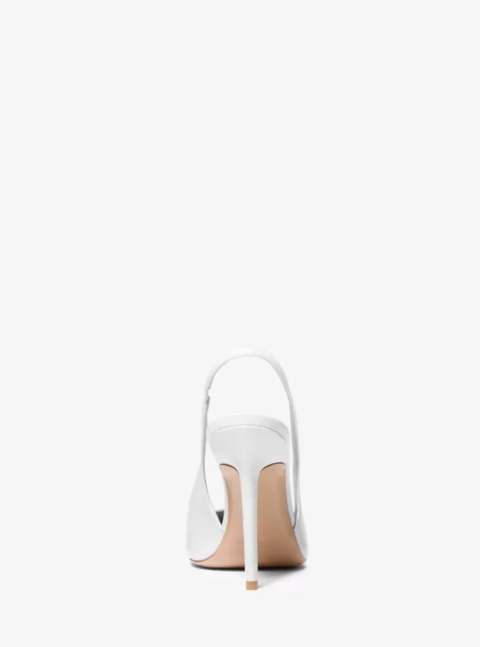 Reece slingback-pumps i läder