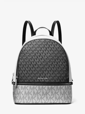 Rhea Medium Metallic Ryggsäck med Signaturlogotyp