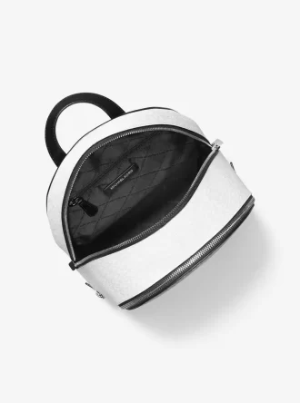 Rhea Medium Metallic Ryggsäck med Signaturlogotyp