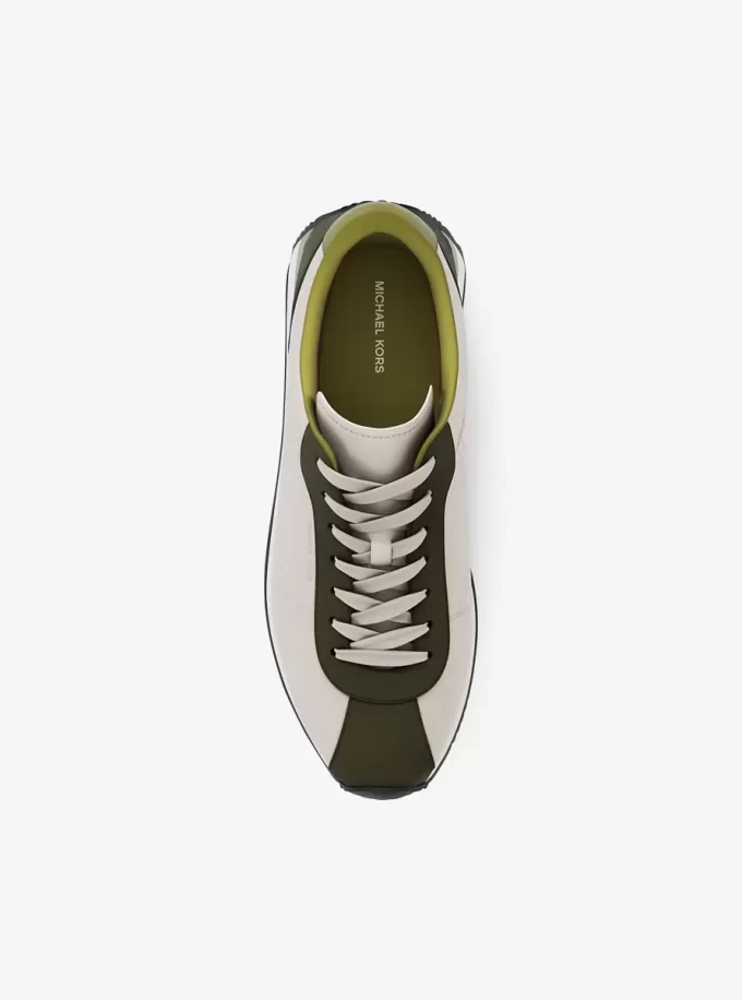 Rhodes Mixed-Media Sneaker