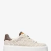 Romey tvåfärgade platåsneakers med logotyp