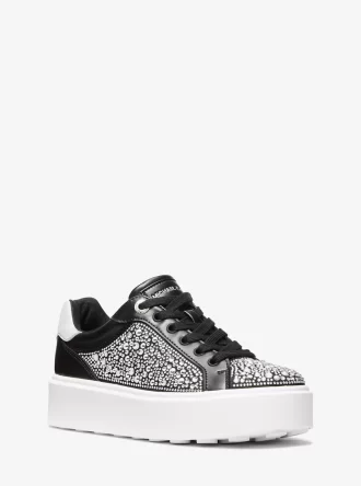 Romey utsmyckade platåsneakers
