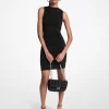 Ruched Stretch Matt Jersey Miniklänning