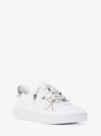 Scotty utsmyckade lädersneaker