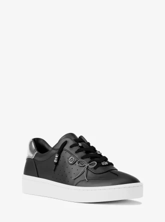 Scotty utsmyckade lädersneaker