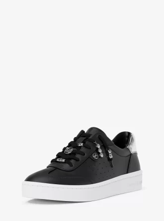 Scotty utsmyckade lädersneaker
