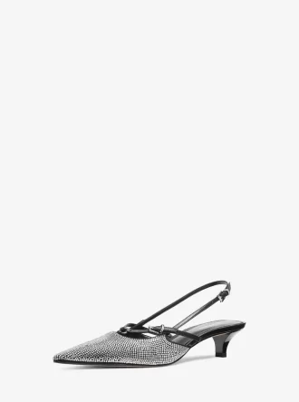 Selina utsmyckad slingback-pumps