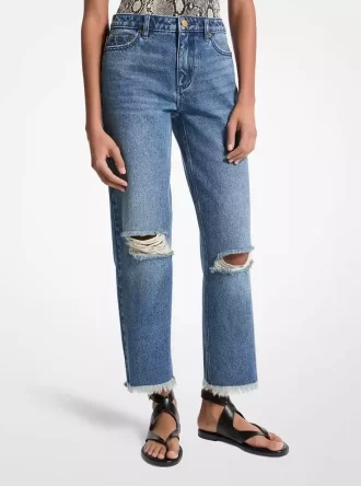Slitna denimjeans
