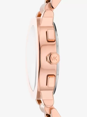 Stor Gramercy roséguldfärgad klocka