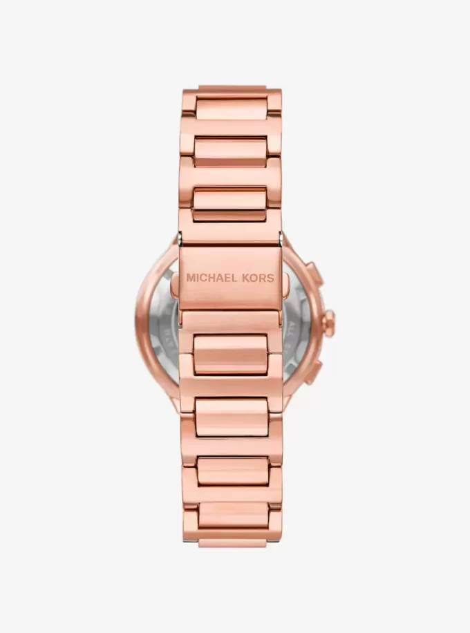 Stor Gramercy roséguldfärgad klocka