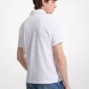 Stretchig bomullspolotröja