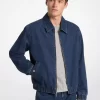 Stretchig denimskjortjacka