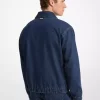 Stretchig denimskjortjacka