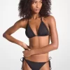 Stretchig nylon triangelbikiniöverdel Stretchig nylon triangelbikiniöverdel
