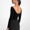 Stretchig sammetsbody Stretchig sammetsbody