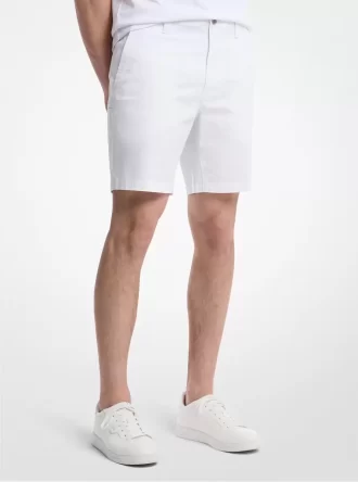 Stretchiga bomullsshorts