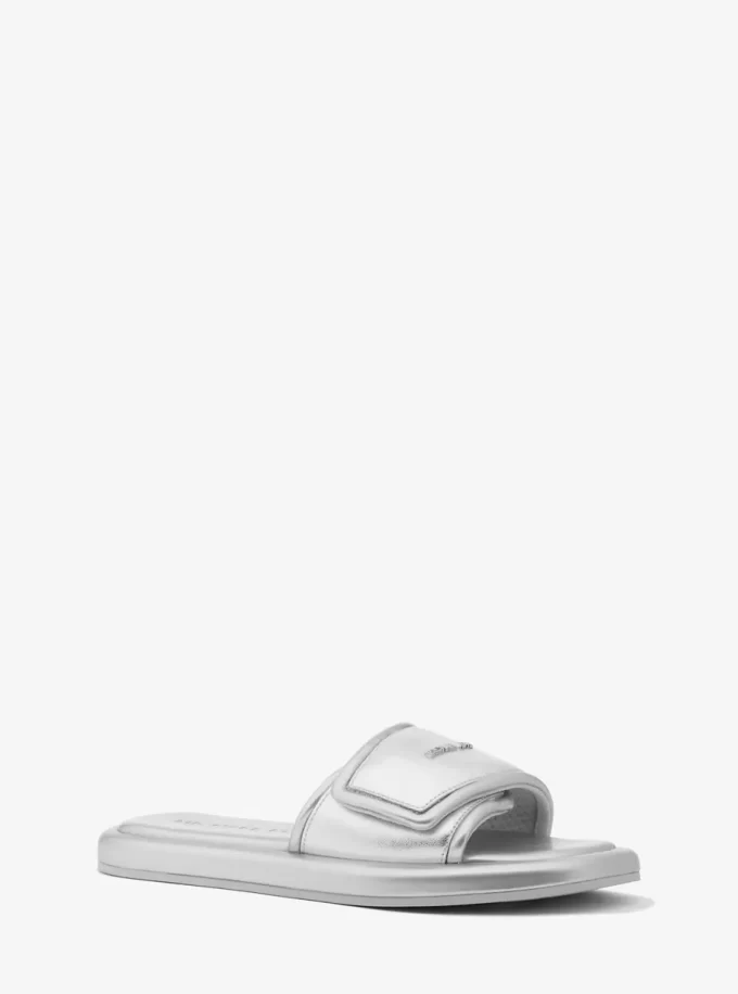 Suki Metallic Slidesandaler