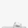 Suki Metallic Slidesandaler
