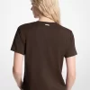 T-shirt i ekologisk bomull med utsmyckad logotyp T-shirt i ekologisk bomull med utsmyckad logotyp