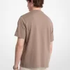 T-shirt med logotyppräglad bomullsjersey