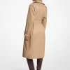 Trenchcoat i bomullsblandning med skärp Trenchcoat i bomullsblandning med skärp
