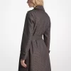 Trenchcoat med bälte i bomullsblandning med signaturlogotyp Trenchcoat med bälte i bomullsblandning med signaturlogotyp