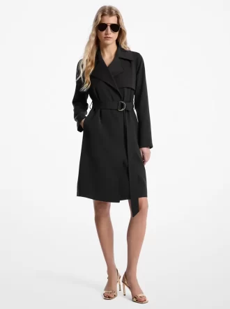 Trenchcoat med skärp