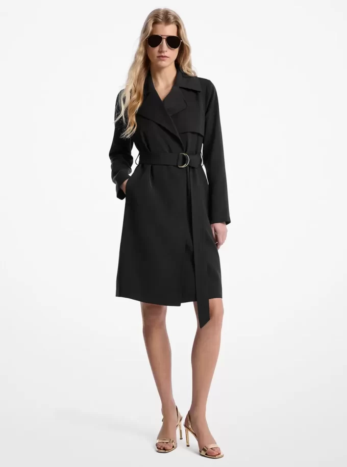Trenchcoat med skärp