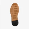 Trevor-sneakers i läder och twill med snörning Trevor-sneakers i läder och twill med snörning